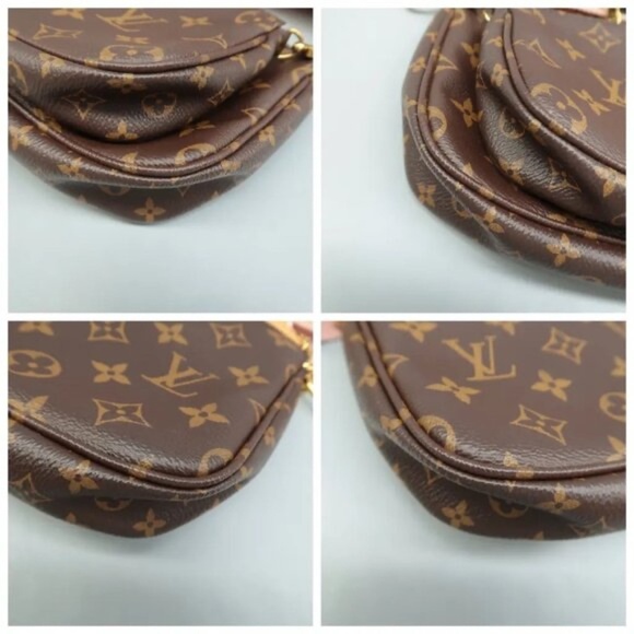 Auth Louis Vuitton Multi Pochette Accessories W/P Monogram Satchel 1648-061524 - Picture 6 of 12